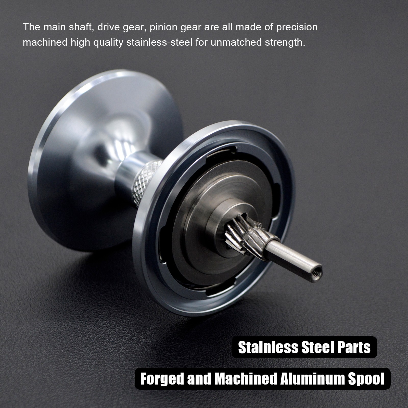 CAMEKOON Savage Jaws Trolling Fishing Reel 6.3 High Speed for Saltwater Big Game