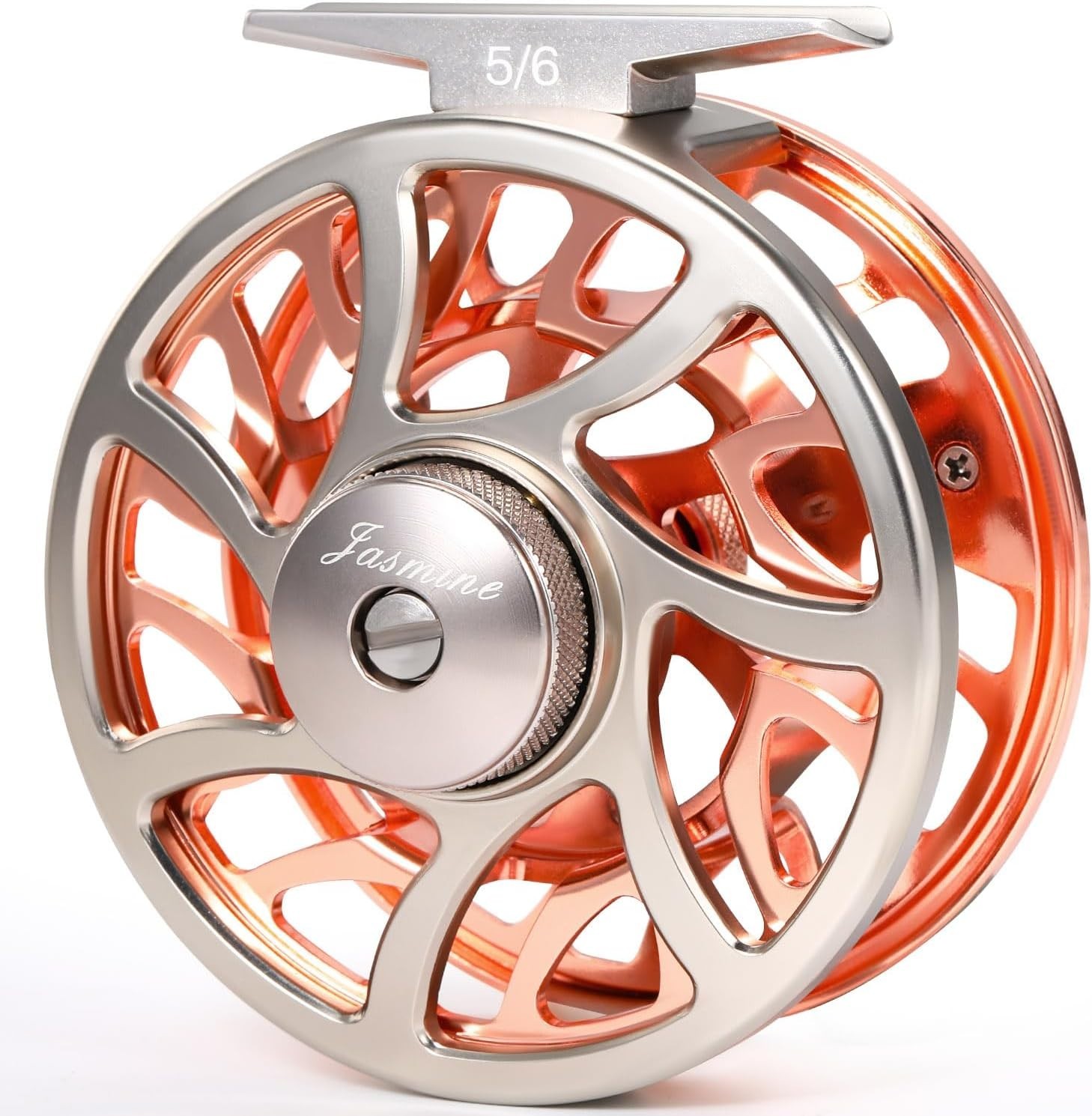 Fly Fishing Reel 5/6WT CNC-Machined Aluminum Alloy Large Arbor Lightweight