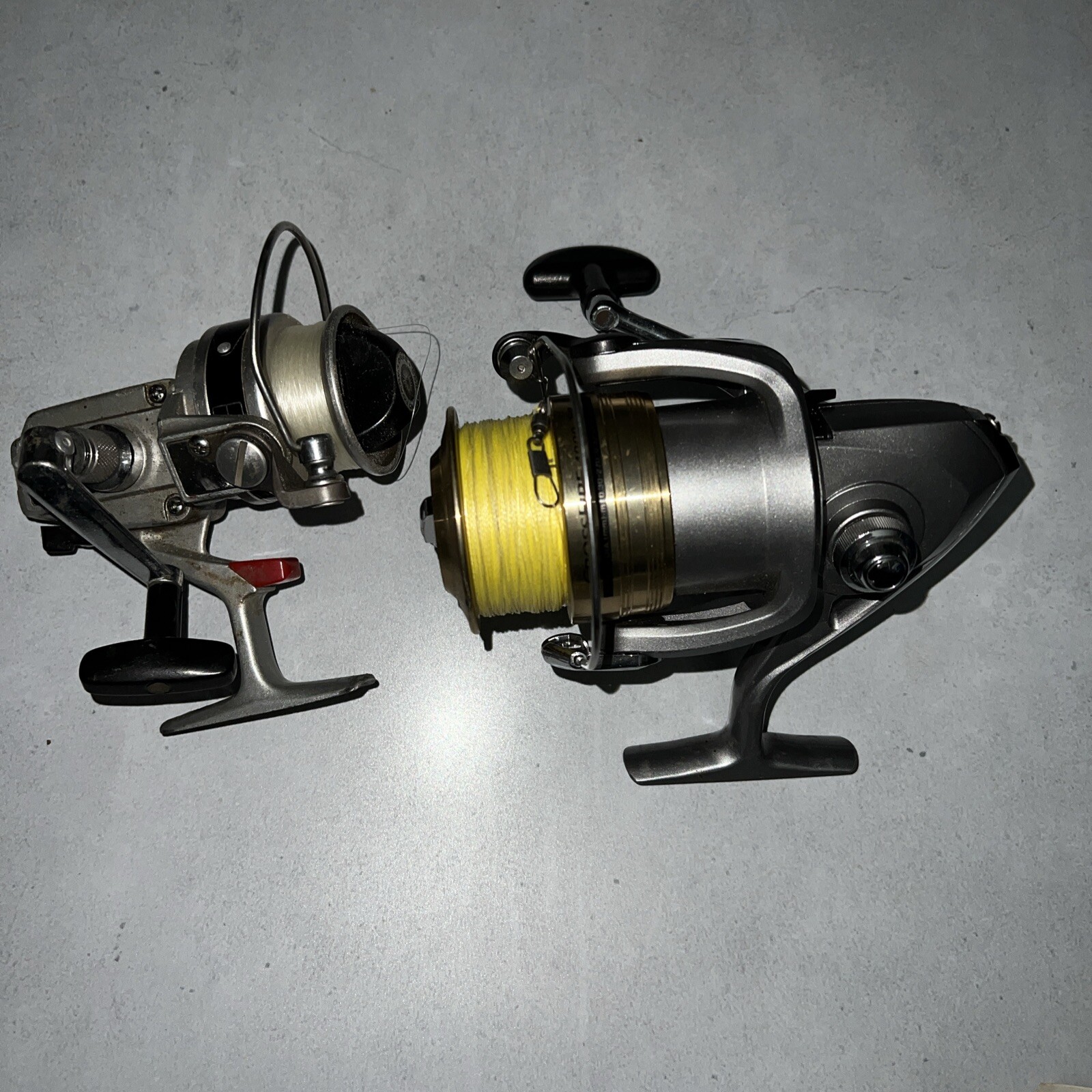 Daiwa Silver 1300 & Crossfire 4000 3iB Reels Lot Of 2