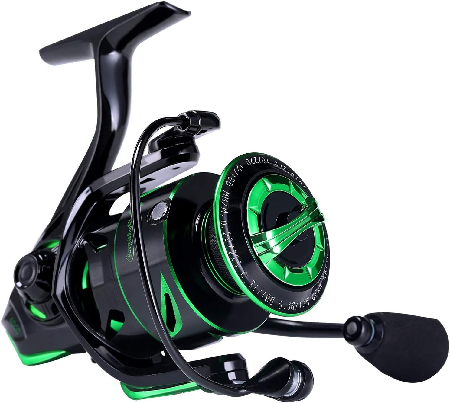 Lightweight Saltwater Spinning Reel – 42 LB Drag & 12+1 BB Smoothness