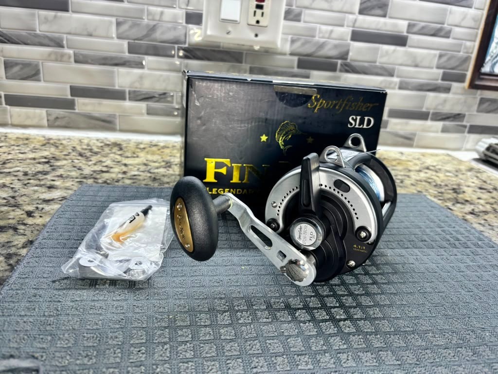 Fin-Nor Sportfisher SLD 25 Lever Drag Conventional, New Open Box never USE!!!!