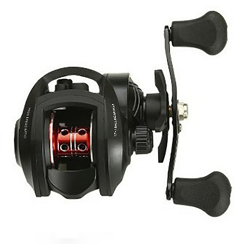 Baitcast Fishing Reel 7.2:1 High Speed Smooth 17lb Max Drag Saltwater Freshwater