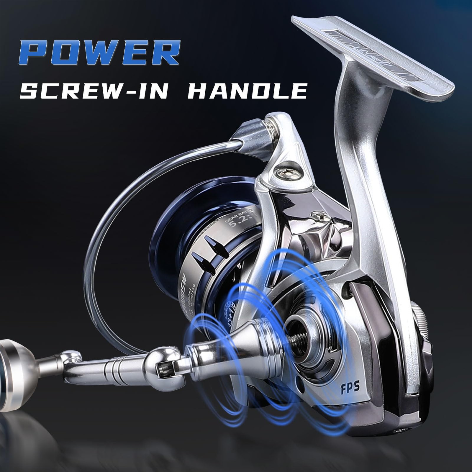 Ultra Smooth 13+1BB Saltwater Spinning Fishing Reel – Waterproof & Rustproof