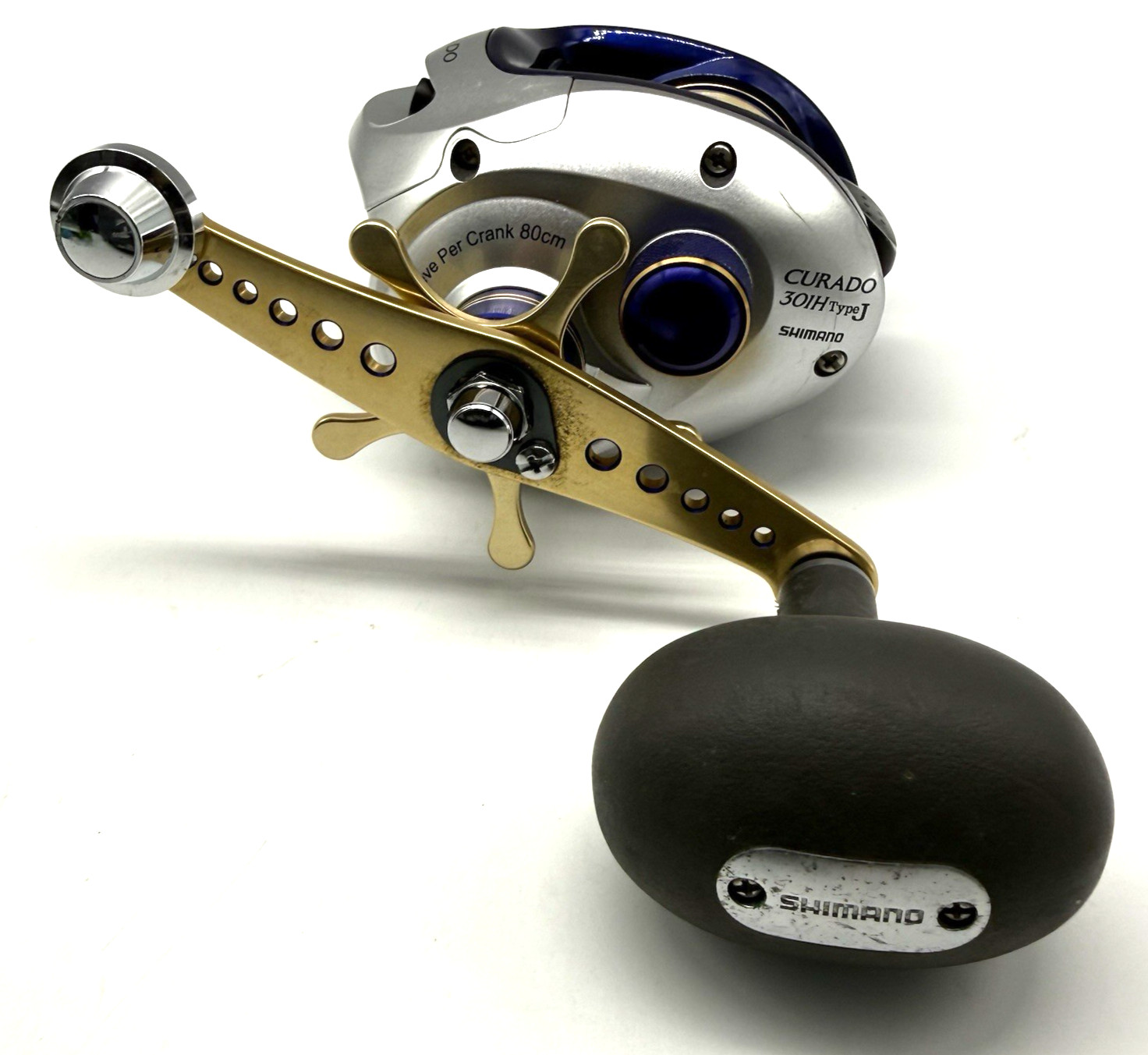SHIMANO CURADO 301H Type J Left Bait Casting Reel w/Box From JAPAN „Excellent++“