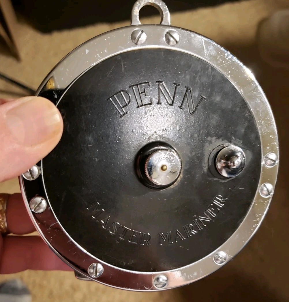 Vintage Penn Master Mariner No 349 Trolling Reel Works Great