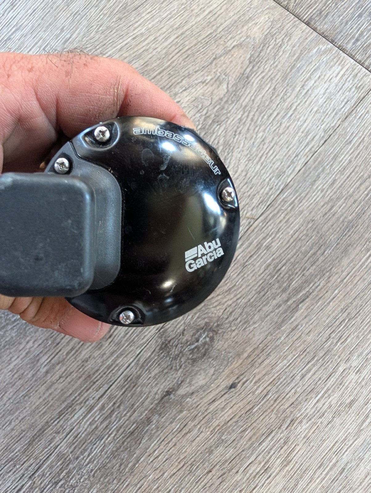 Abu Garcia Ambassadeur 5500LC Line Counter Round Baitcasting Reel Black & Gold
