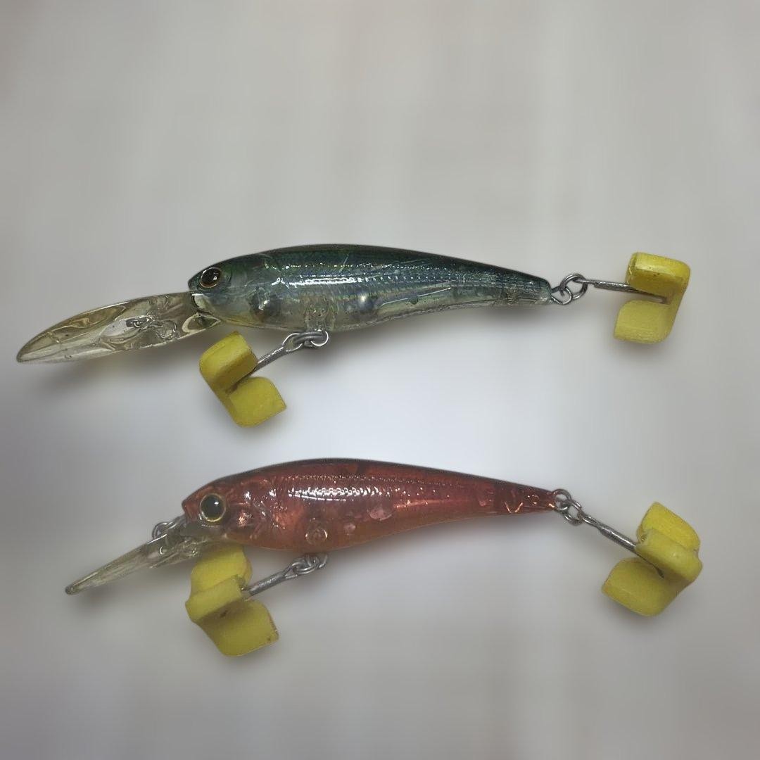 Bass Fishing Lure Set of 12 Minnow Plug Various Colors Tackle Equipment Japan