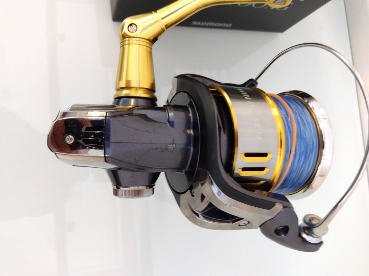 Shimano 15 TWIN POWER SW 14000XG Left Right 6.2:1 Spinning Fishing Reel #0002