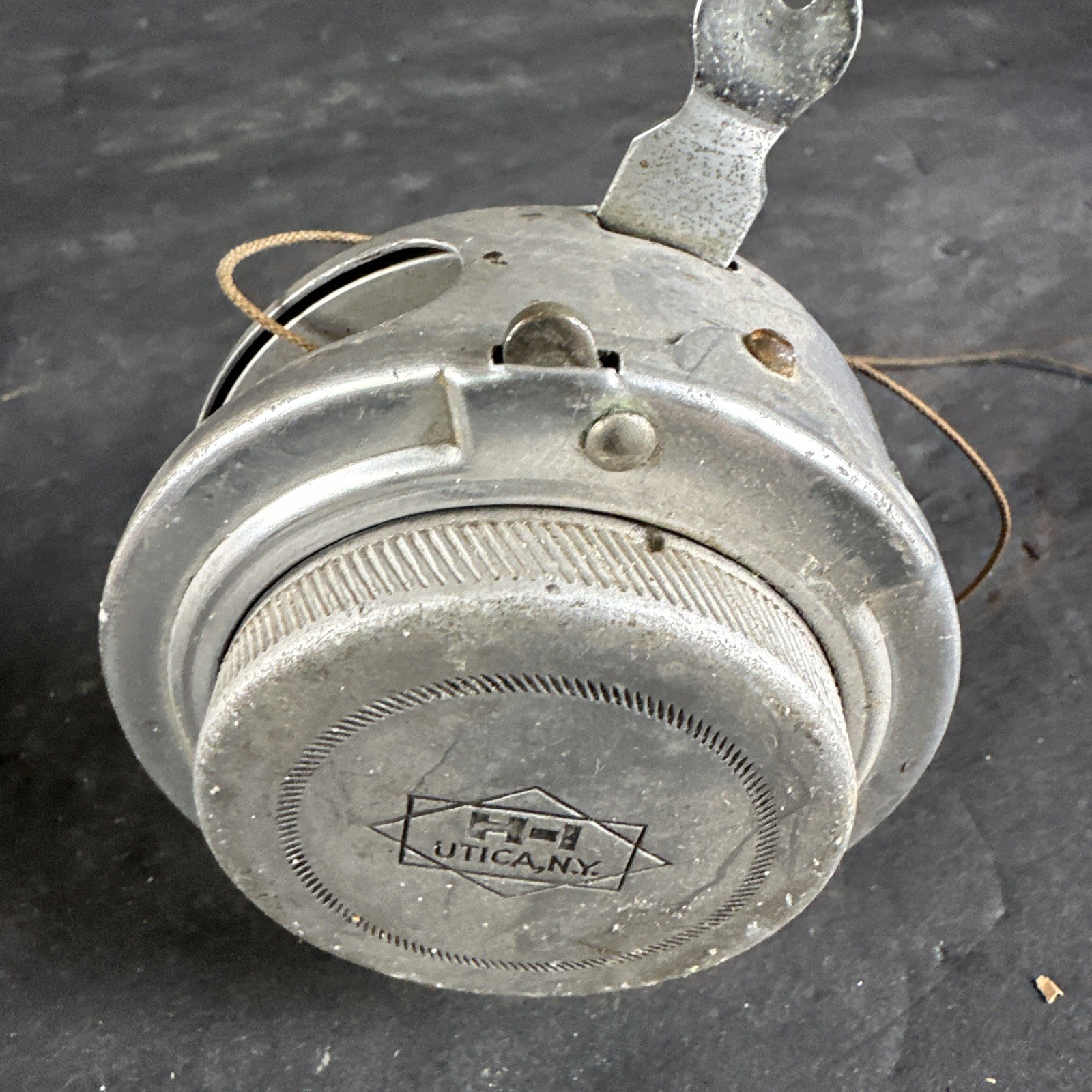 Vintage H-I Utica, NY Automatic Fishing Reel Great Usable and Working #R59