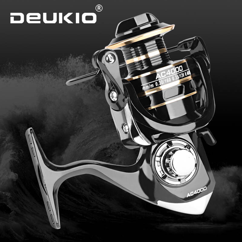 12BB Spinning Fishing Reel 5.2:1 Freshwater Saltwater Right Left Metal Spool New