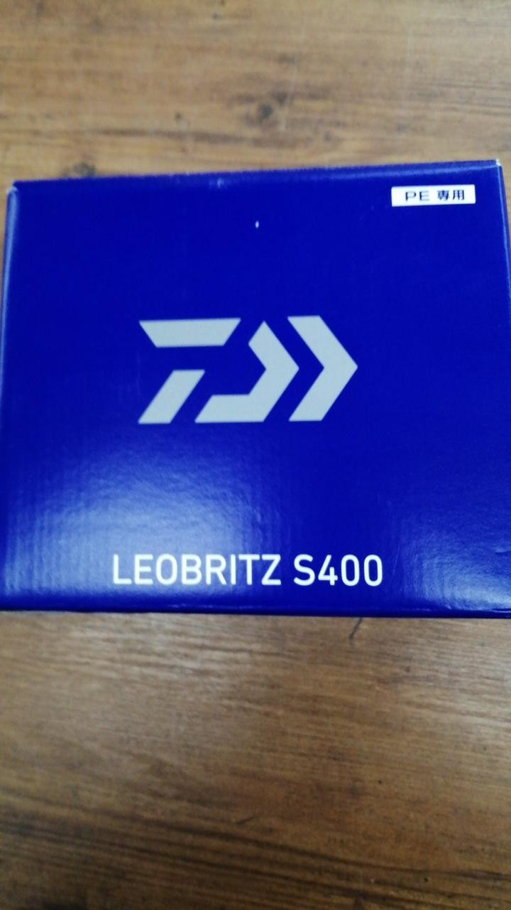 Daiwa Leobritz S400 Electric Reel Gear 3.6:1 Max Drag 10kg PE4-350m Cable