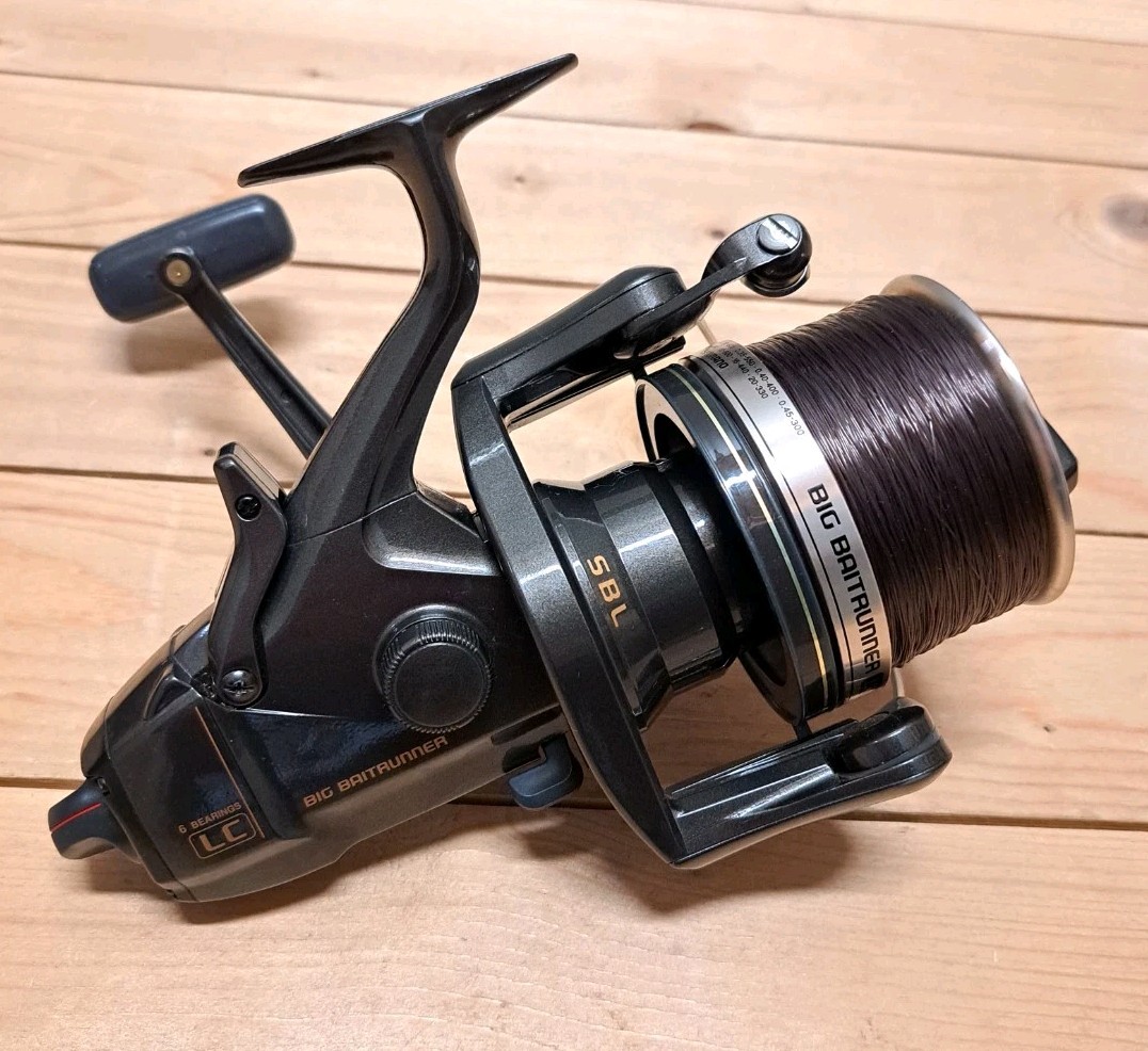 Shimano Big Baitrunner LC Longcast LIKE NEW Freewheel Reel Carp (Reel 2 of 3)