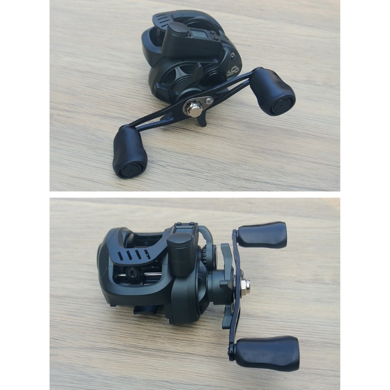 Waterproofs Sea Ice Fishing Wheel 6.3:1 Ratio Led Screen Electronic Fishing