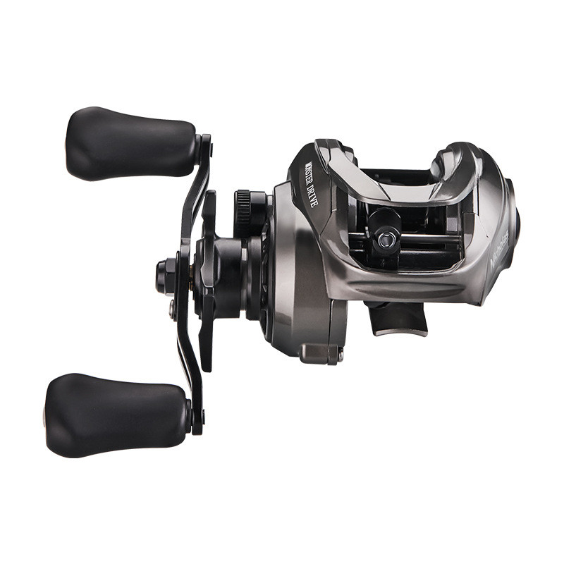 Fishing Reel Baitcasting 7 0 1 Gear Ratio Alarm Drag Dual Brake Left Right Hand