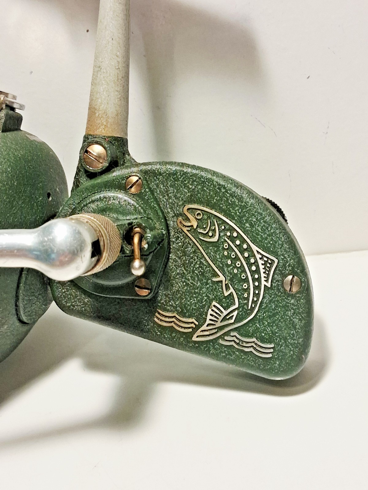 Dam Quick Super, Spinning reel. Vintage. Germany. Pre-Owned.
