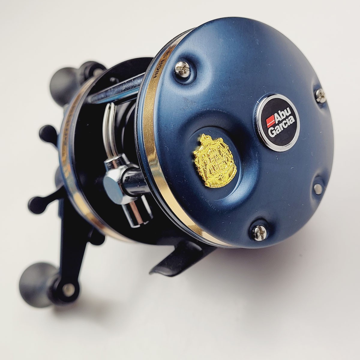 Abu Garcia Ambassadeur 550 Plus Blue NOS NIB New Baitcasting Reel Boxed