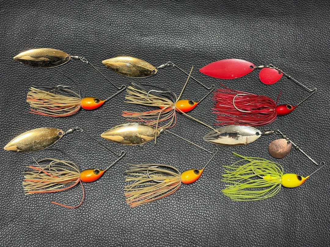 TIEMCO PDL Super 1 2 Spin x 6 ① spinnerbaits Scratched 19 g Fishing Lure Hard