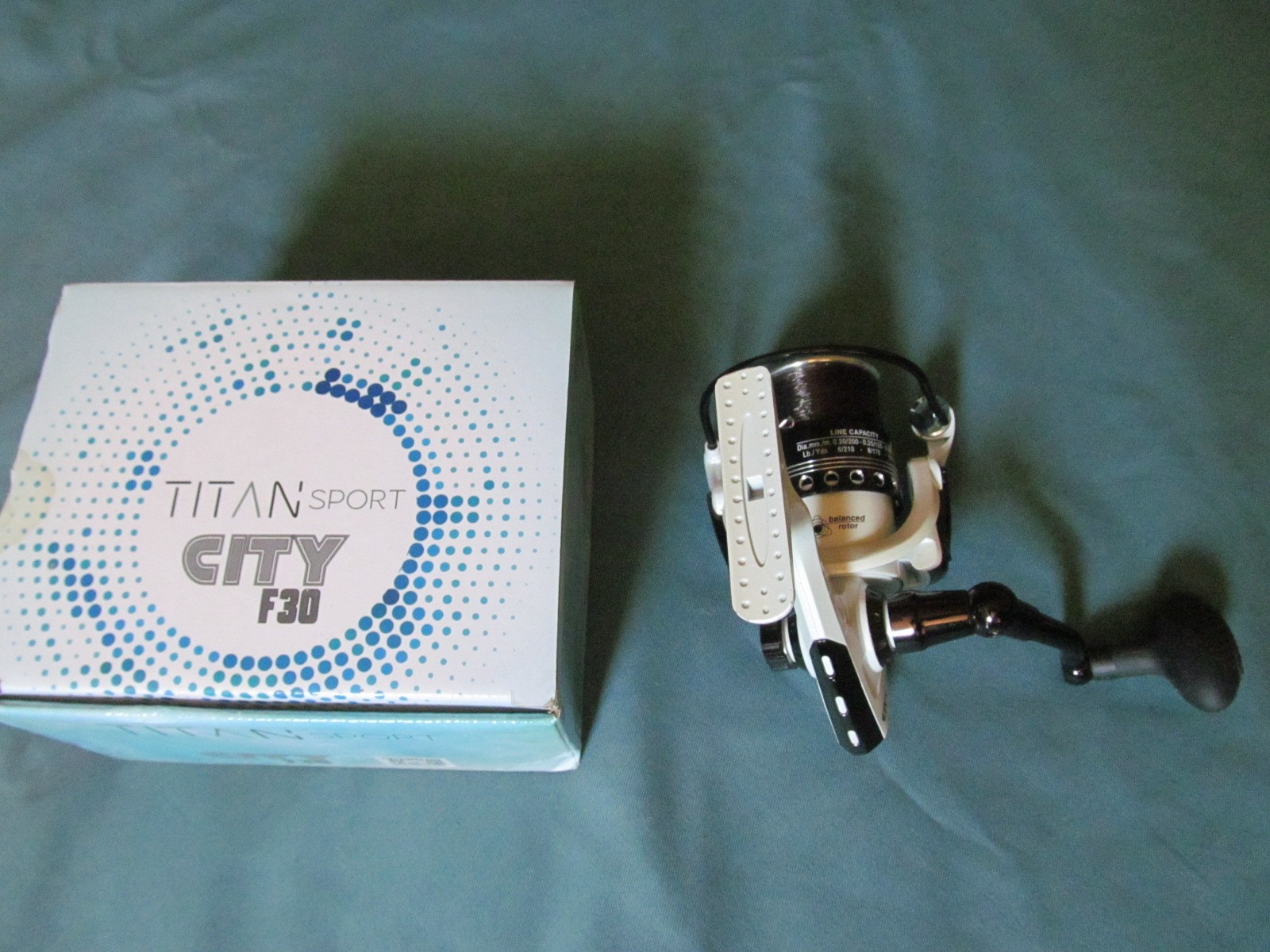 Grauvell Titan Sport City F30 Spinning Fishing Reel Drop Shot