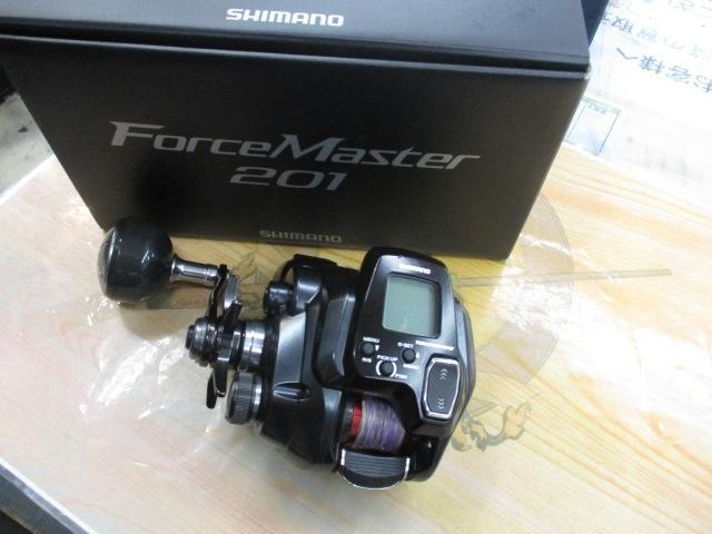SHIMANO 22 Force Master 201 Electric Reel 043665 Unisex Adults Fishing Gear