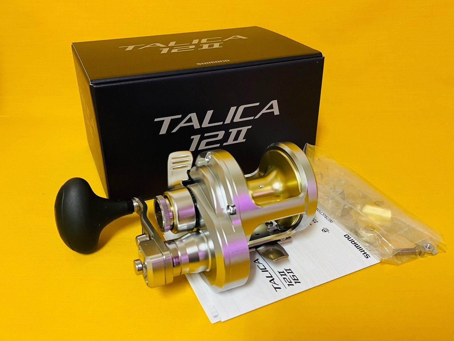 NEW SHIMANO TALICA 12 II A TAC 12 II A 2-SPEED FISHING REEL *1-3 DAYS DELIVERY*