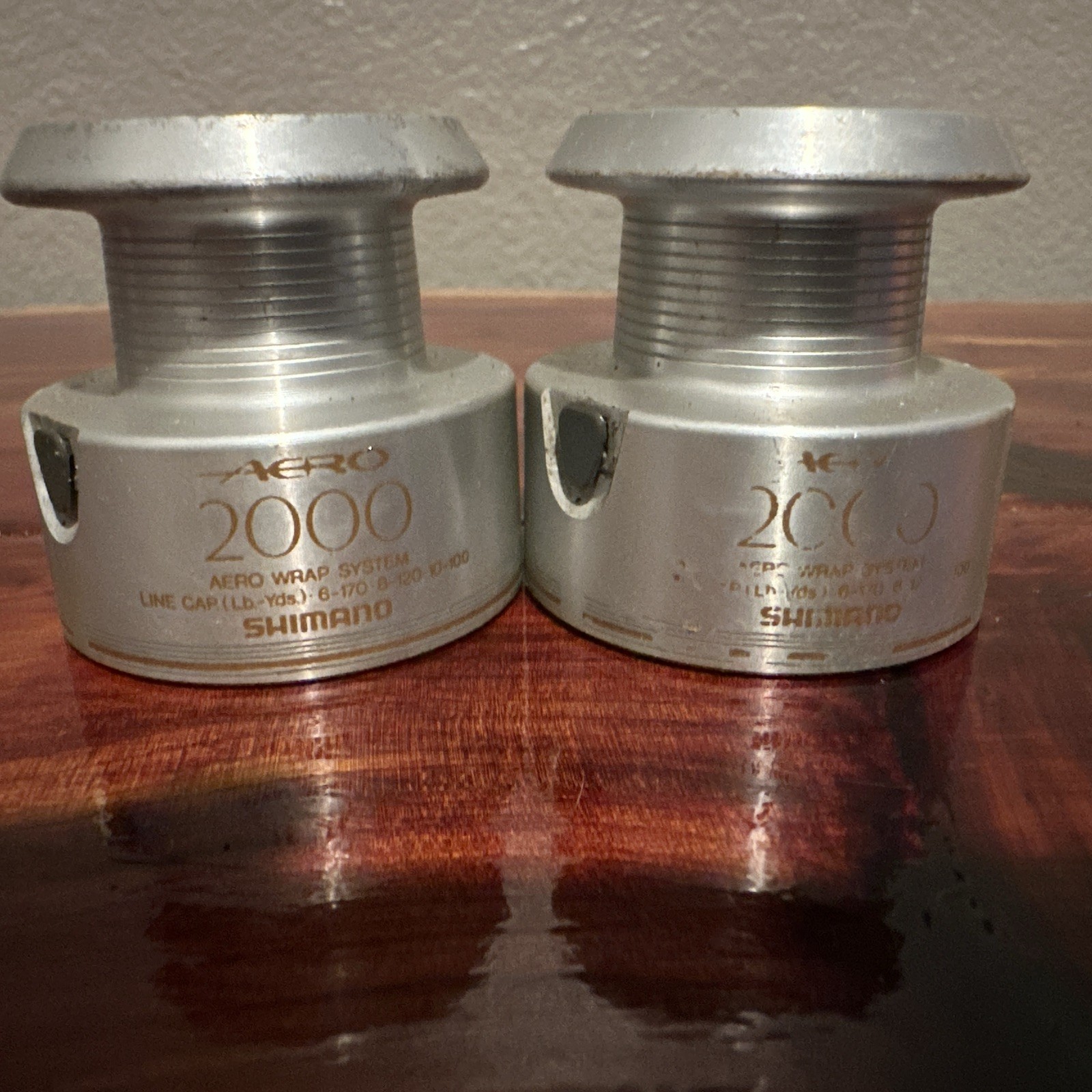 Shimano AERO 2000Spools – Spinning Reel Replacement Parts Lot of 2