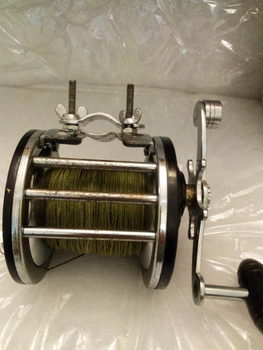 VINTAGE PENN LONG BEACH NO. 67 DEEP SEA AND TROLLING SALTWTER REEL