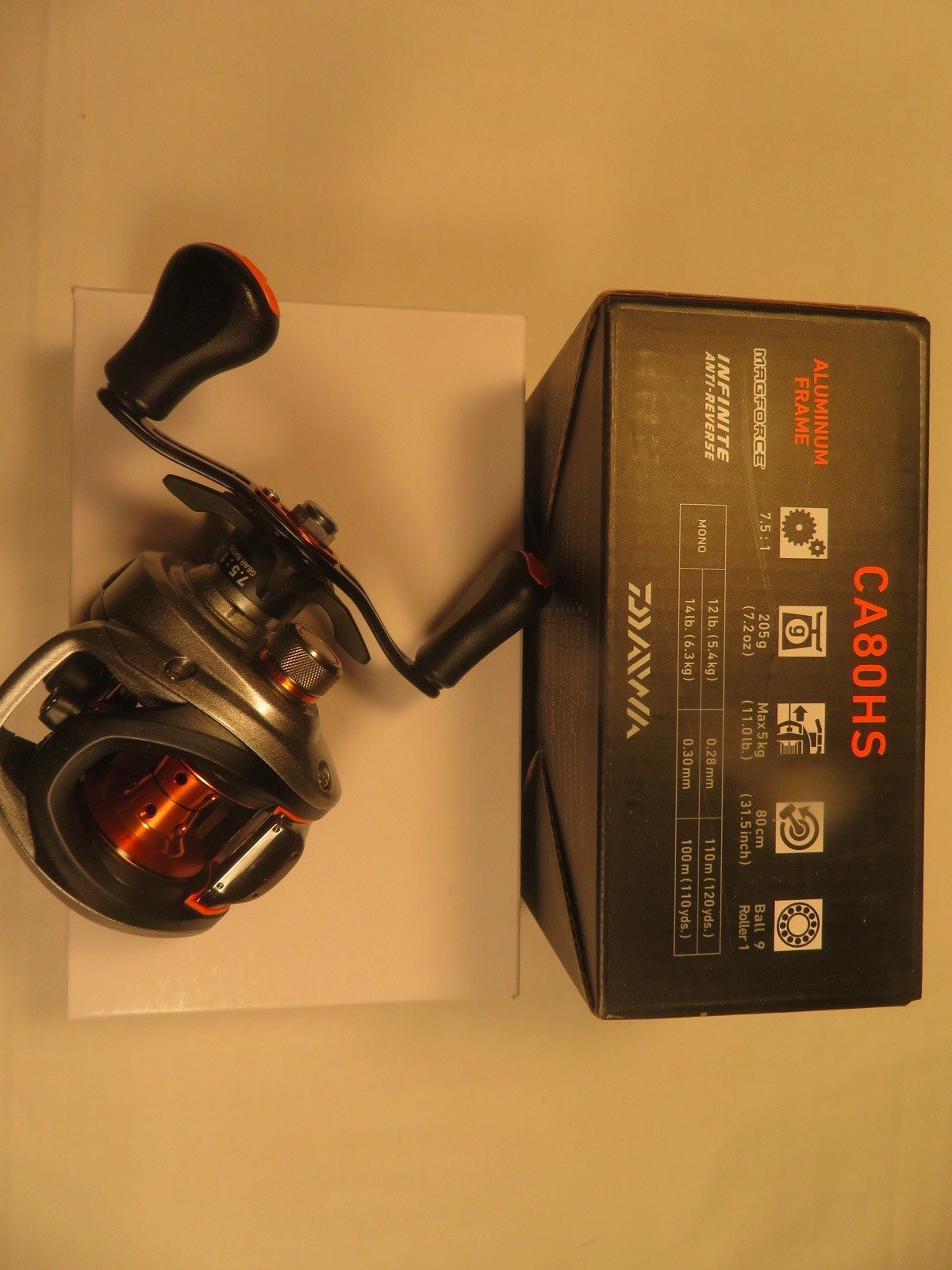 Daiwa Baitcaster Reel, Right Handed, 7.5:1, Brand New In Box! #6773