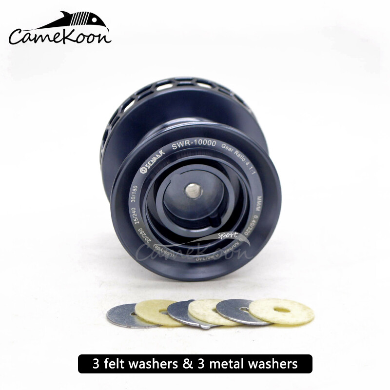 CAMEKOON 8000 9000 10000 Powerful Metal Frame Surf Casting Fishing Spinning Reel
