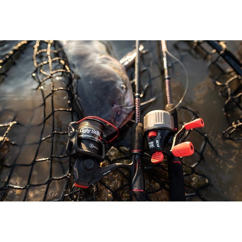 Tuff Spincast Fishing Reels 3 Stainless Steel Ball Bearings Instant Anti-Reverse
