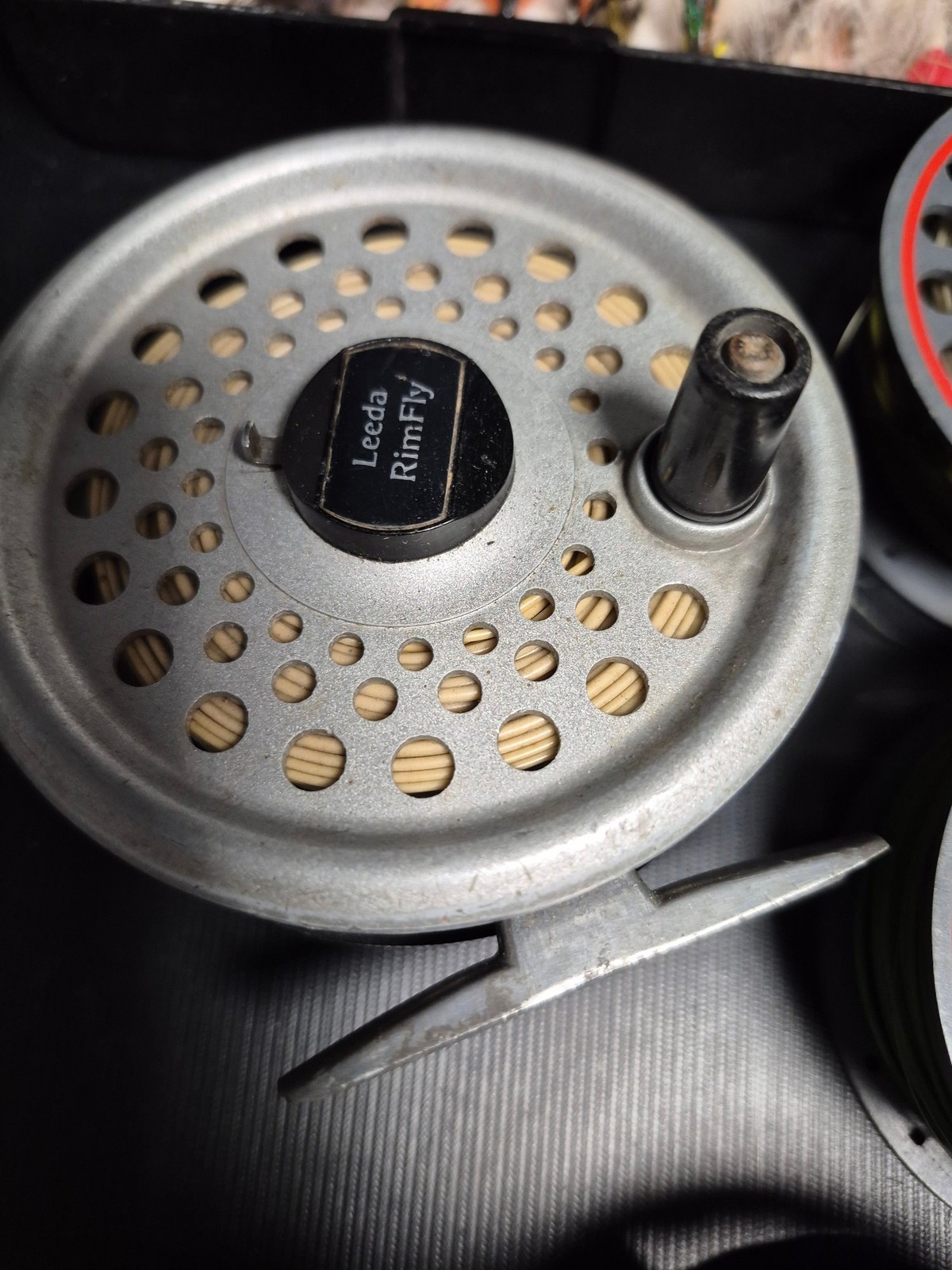 Assorted Fly Fishing Reels and Cases RimFly LC British Made