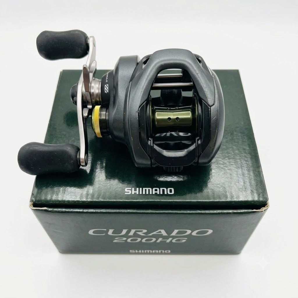 Shimano Curado 201HG 7.4 1 Left Hand Casting Reel From Japan