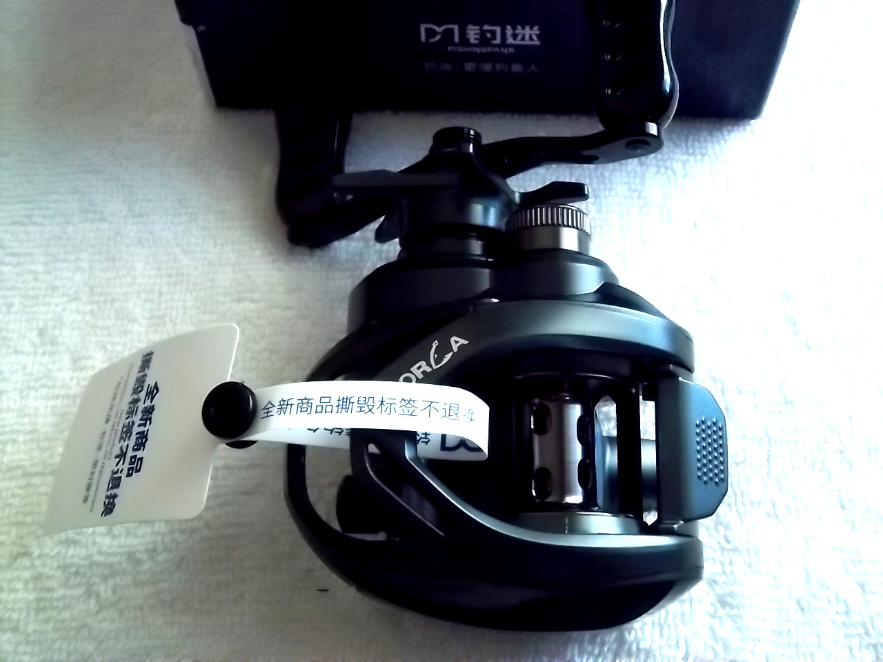 ORCA Baitcasting Reel – 7.0:1 Gear Ratio, 5+1 BB / 17.6-LB MAX DRAG /5.4 OZ’S