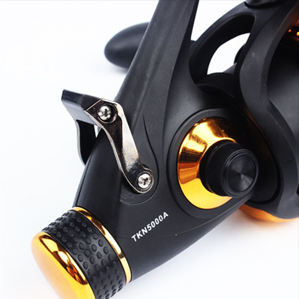 11BB Spinning Reel Fishing Gear Ratio 5.2:1 Reel Heavy Duty Bait Runner Drag