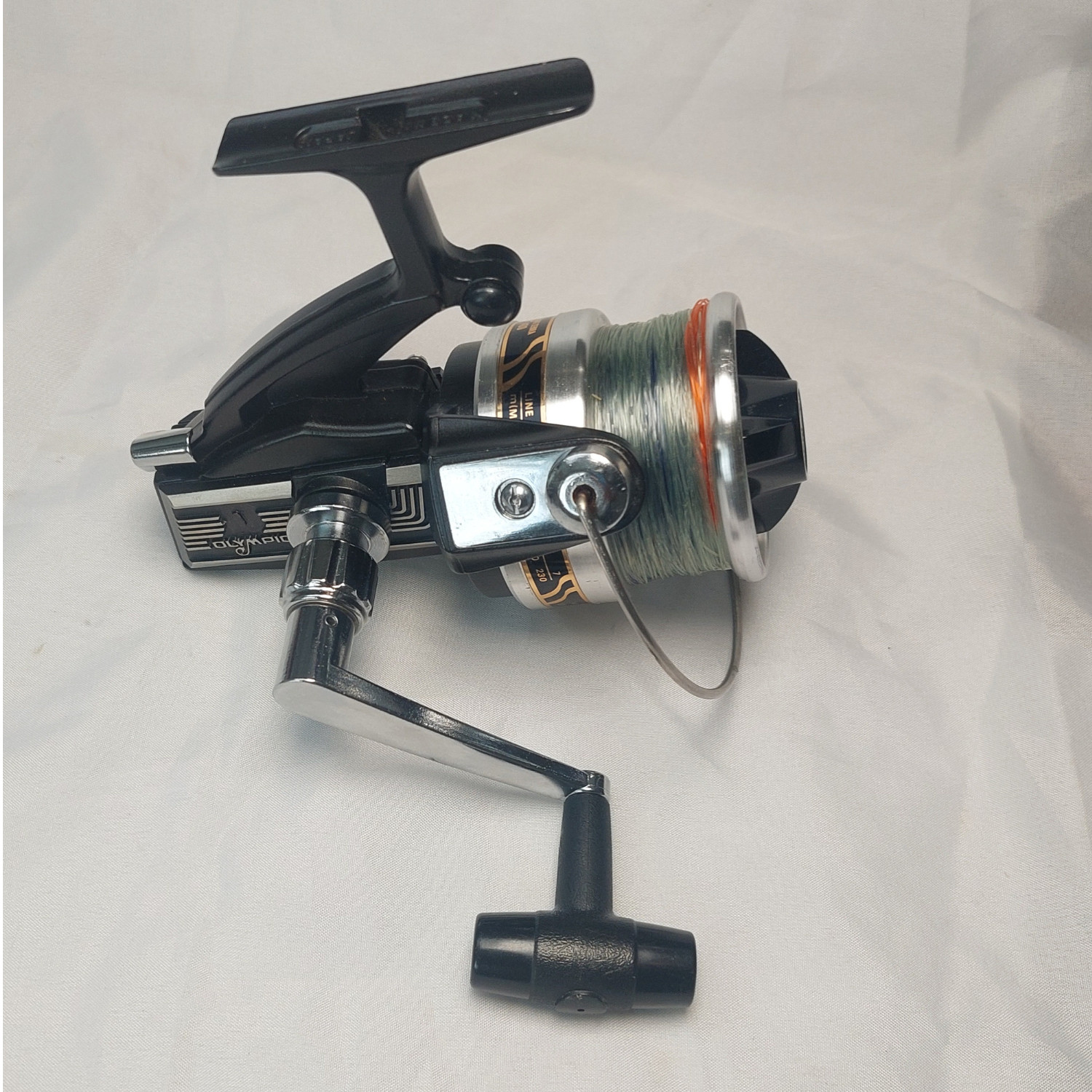 Vintage Olympic Grand Zebra 400 Spinning Reel Japan Domestic Market Gold Logo
