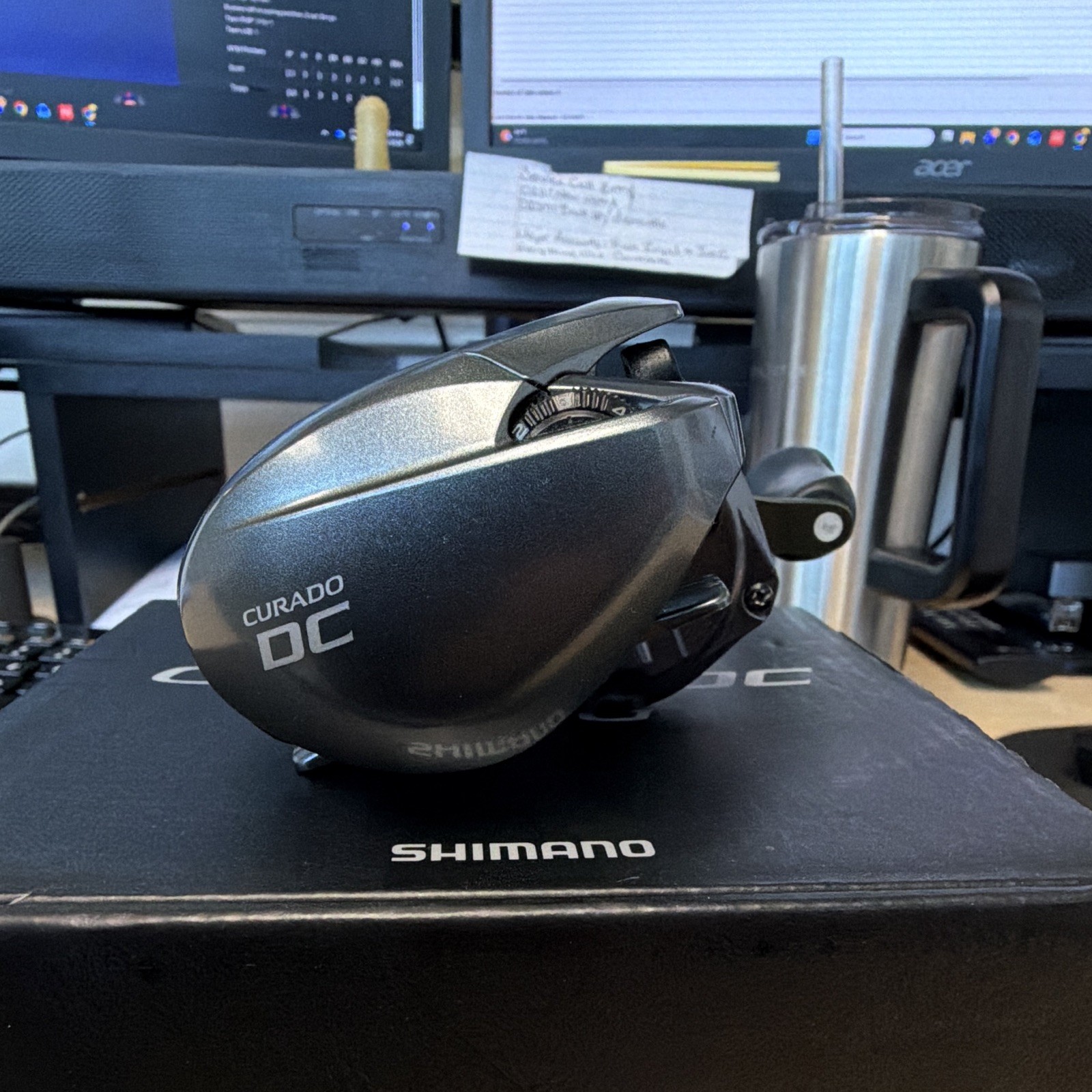 Shimano Curado DC 151HG Left-Hand Baitcast Reel 7.4:1