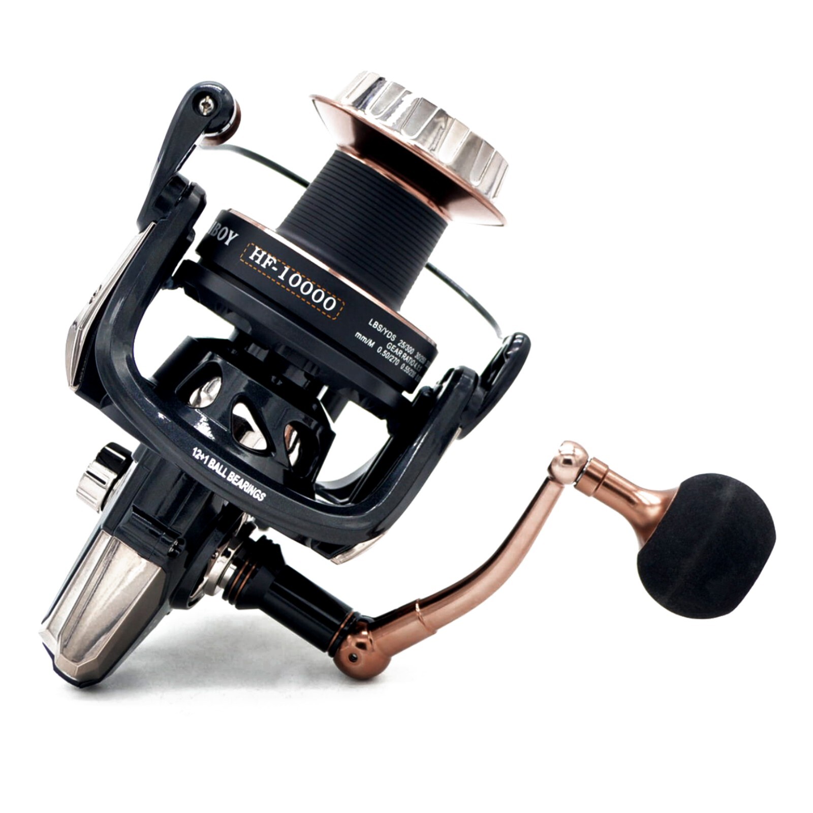 CAMEKOON Tournament Long Cast Saltwater Fishing Smooth Surfcasting Spinning Reel