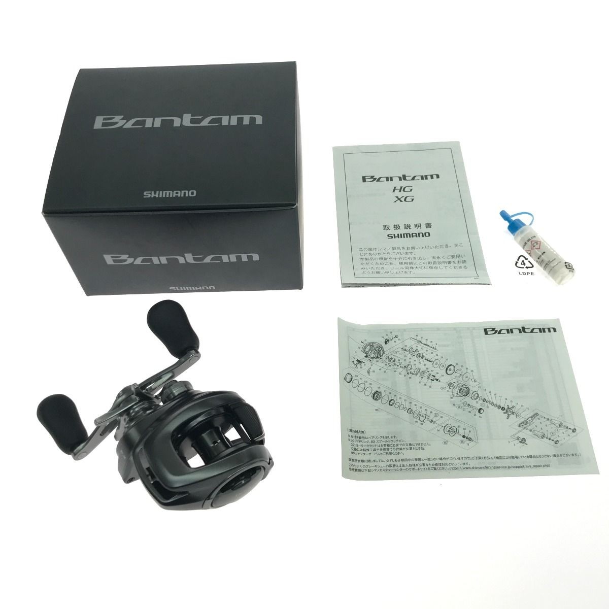 Shimano Bantam Bait Reel 22 RH Used