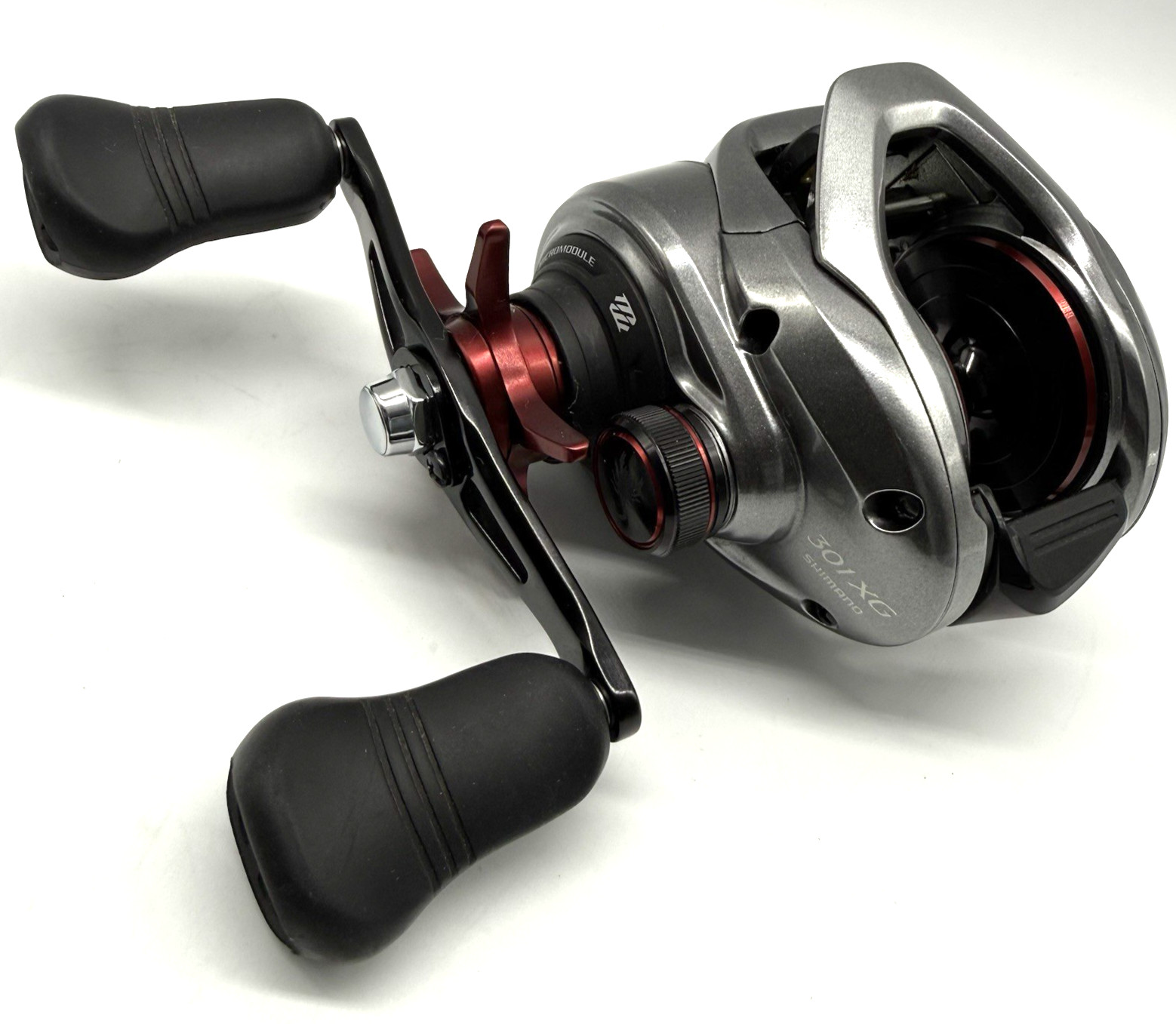 Shimano 21 Scorpion MD 301XG Left Handed Bait Casting Reel with Box JAPAN „MINT“