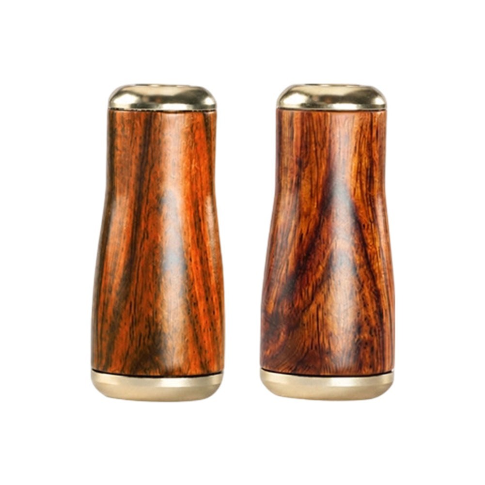 Reinforced Metal Trim Wood Reel Knob 4mm Bore Fits For 1500-4000 Reels