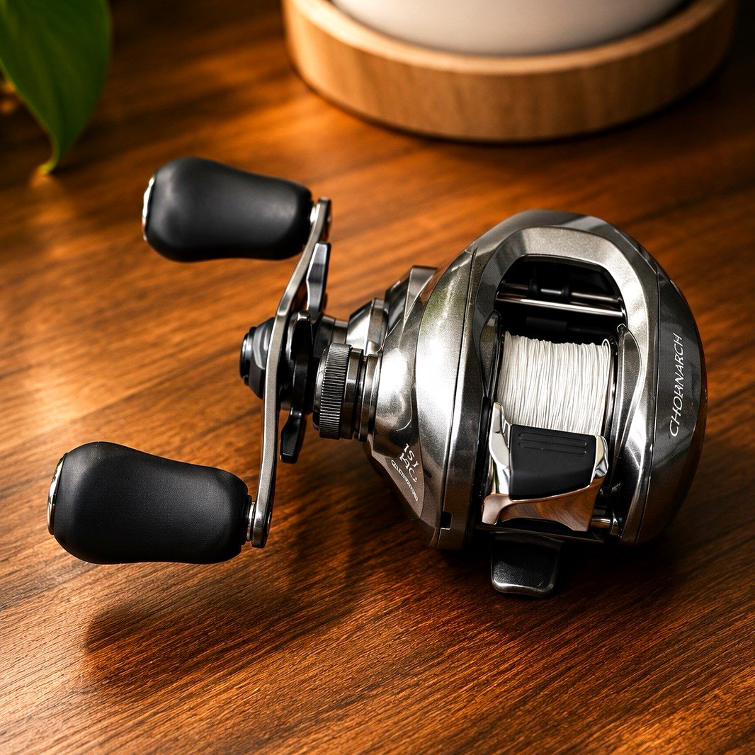 Shimano Chronarch MGL 151HG Left-Hand Baitcast Reel 7.1:1 8+1 BB