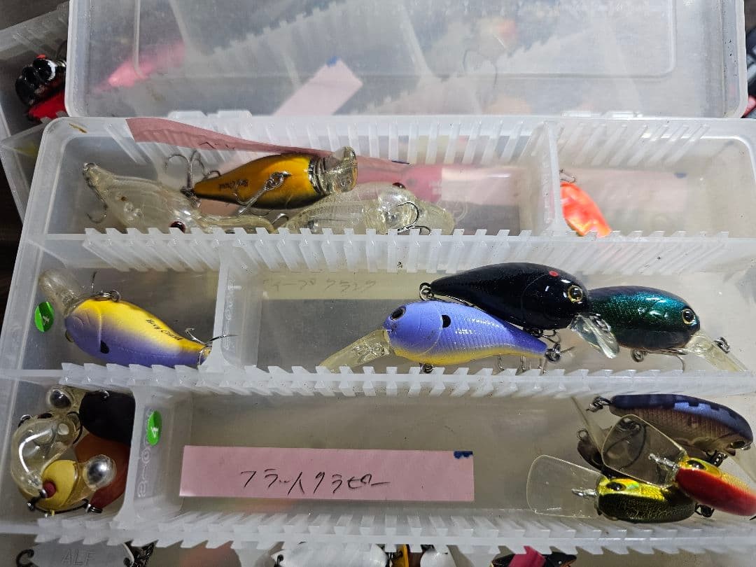 Area Trout Hard Lure Set 80+ Pieces Minnow Crankbait Spinner Fishing Tackle
