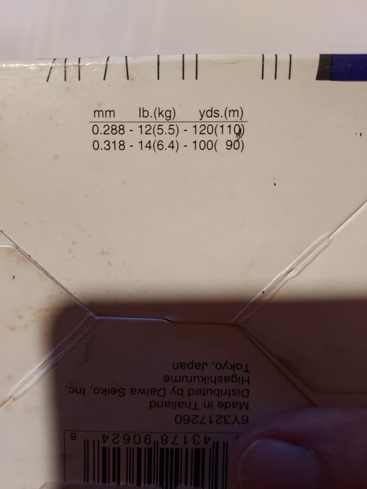 Reel Triforce-x 153iV By DAIWA, model#TF-X153iV, Thailand, New In Box