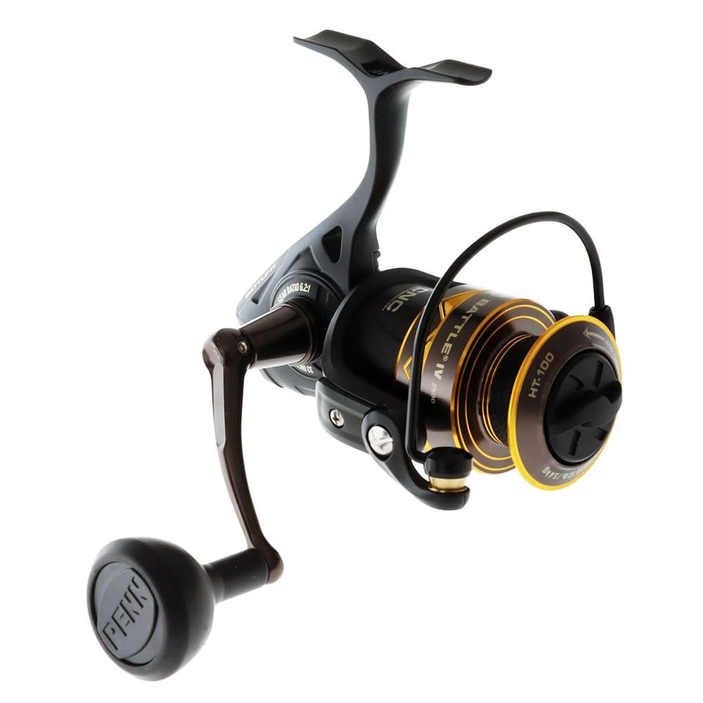 PENN BATTLE IV 2500 Spinning Reel Saltwater Fishing Durable Strong