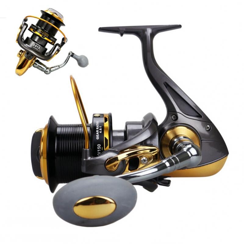 11000 Series High-Speed Saltwater Spinning Reel Metal Large Sea Fish Reel