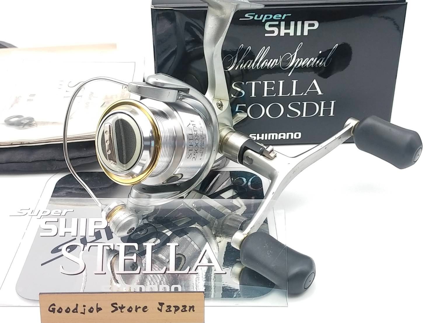 Shimano 98 Stella 2500SDH Shallow Special Spinning Reel Used Good w/ Box JDM