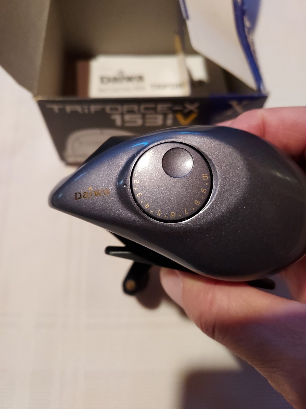 Reel Triforce-x 153iV By DAIWA, model#TF-X153iV, Thailand, New In Box