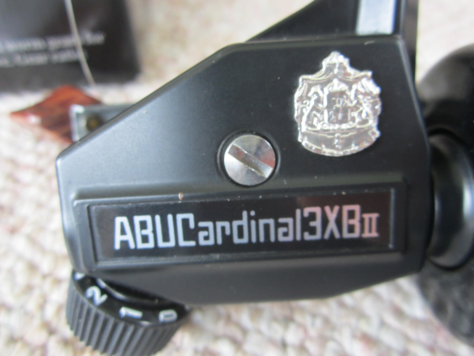 ABU Garcia Cardinal 3Xb2 3Xbii Fishing Reel Wood Handle Original Box US Seller
