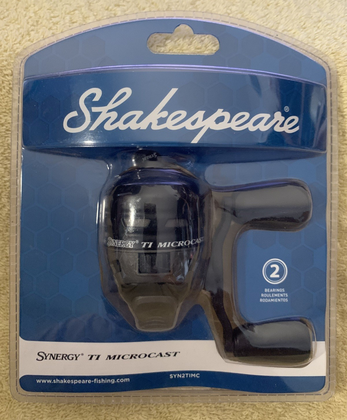 Shakespeare Synergy TI Microcast Spincast Fishing Reel BRAND NEW FREE SHIPPING
