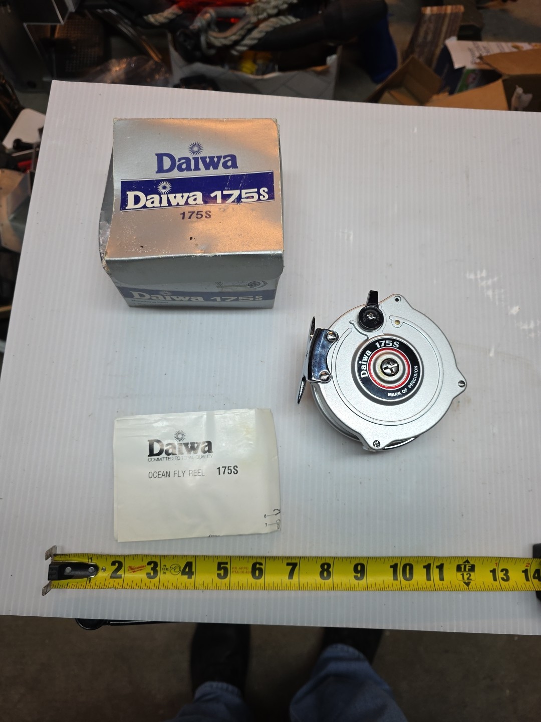 Vintage Daiwa 175S Saltwater Fly Reel 4.5”