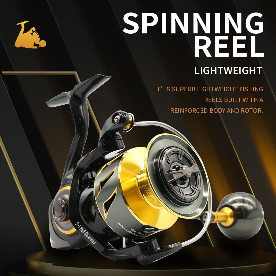 J-Barzillai Rooblinos Sw Long Shot Jigging Spinning Reel Saltwater Big Fishing